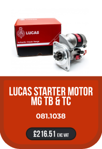 Lucas Classic Parts - MG