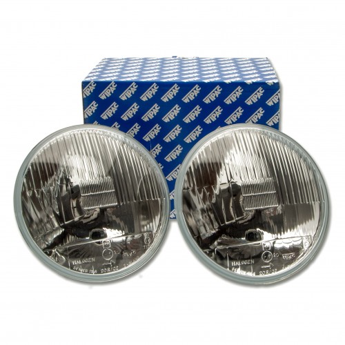 Wipac 7 Inch RHD Halogen Headlamp Set without Sidelight image #1