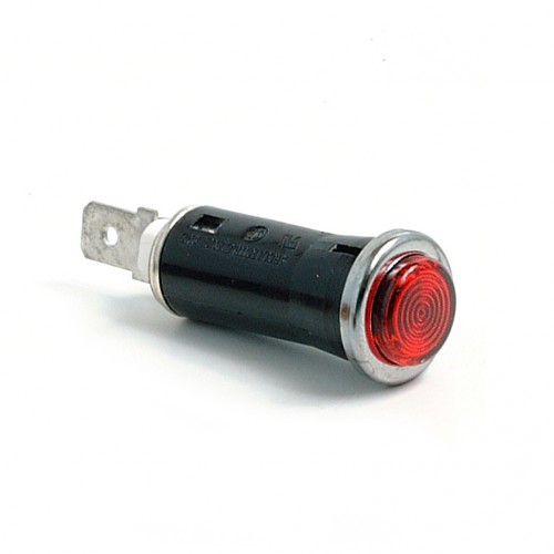 Warning Lamp - Red - 16mm
