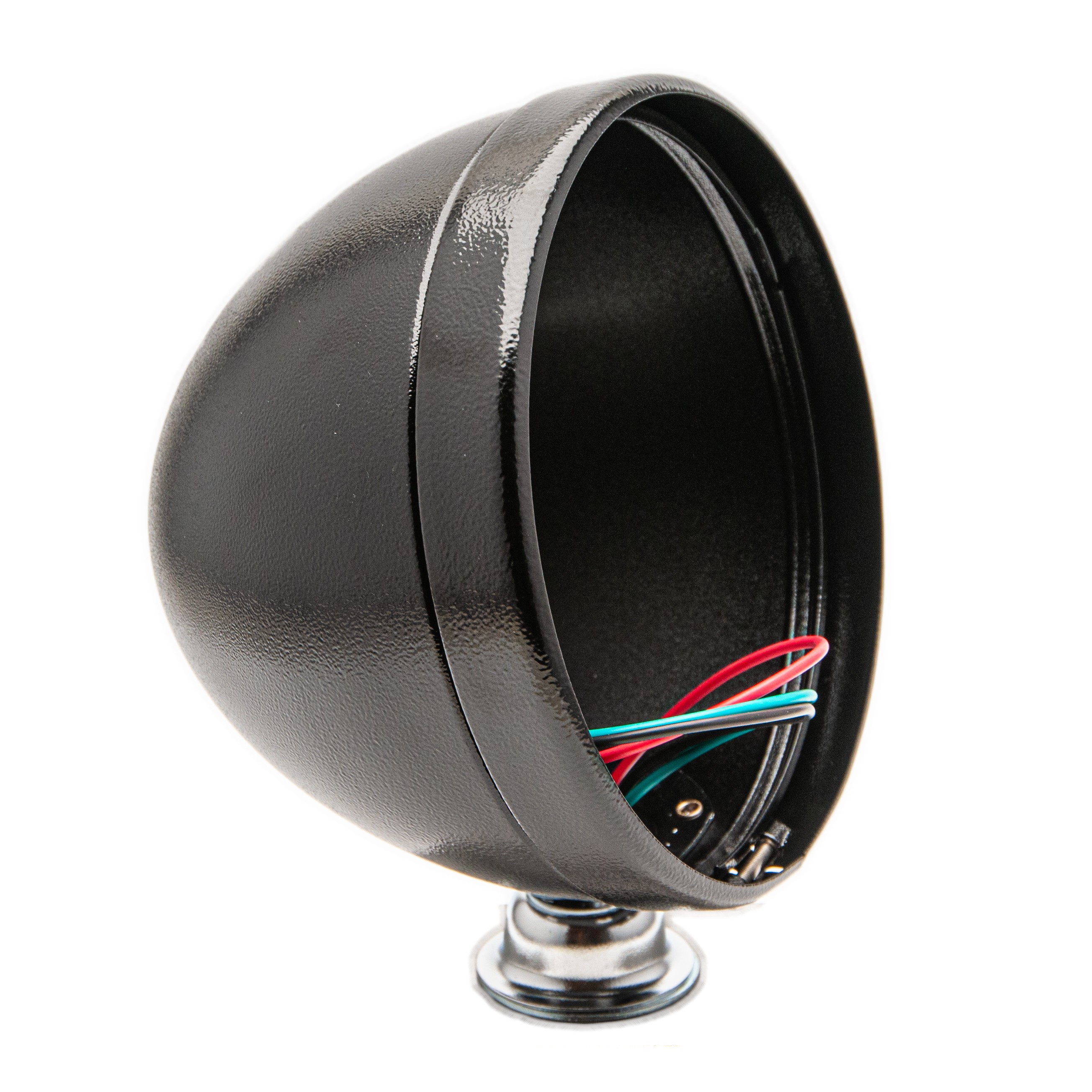 7 Inch Freestanding Headlight Shell Black Powder Coated