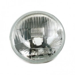 Headlamp - Wipac 7 in RHD Halogen - With Sidelight - Metal Reflector