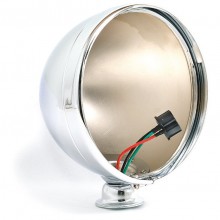 7 inch Freestanding Headlamp Shell - Chrome