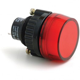 Warning Lamp - Red - 29mm