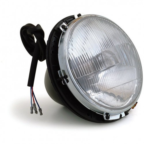 Wipac Headlamp Assembly with Sidelight 7 inch - LHD image #1