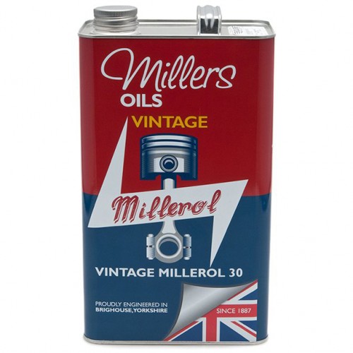 Millers Engine Oil - Vintage Millerol 30 - 5 litres image #1