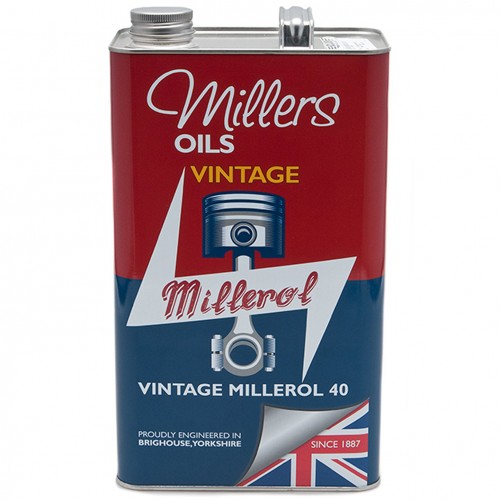 Millers Engine Oil - Vintage Millerol 40 - 5 litres image #1