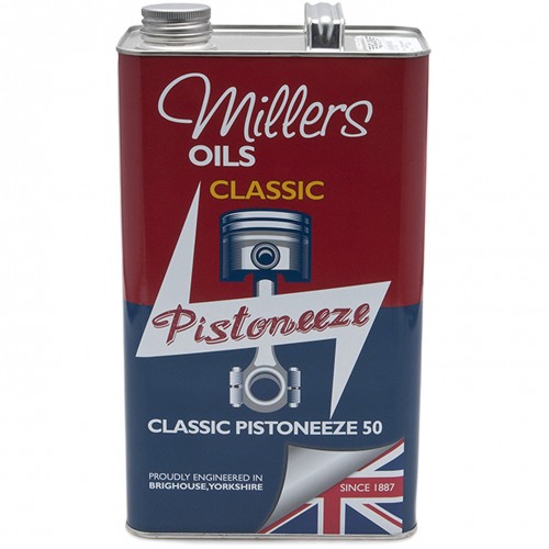 Millers Engine Oil - Classic Pistoneeze 50 - 5 litres image #1
