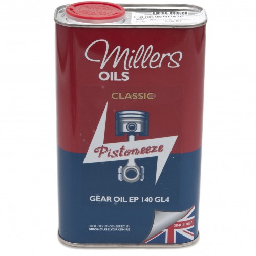 Millers Gear Oil EP140 GL4 - 1 litre image #1