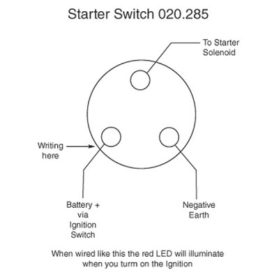                                             Starter Switch
                                           
