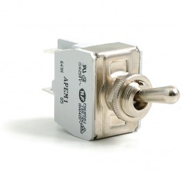 Toggle Switch - Off-on with Standard Lever - 4 Terminals