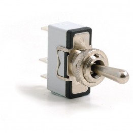 Toggle Switch - On-off-on with Standard Lever - 3 Terminals