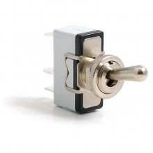 Toggle Switch - Sprung On-Off - Standard Lever - 3 Terminals