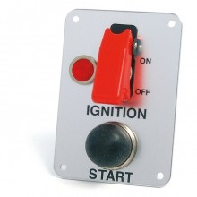Panel mounted Ignition Switch & Starter Button