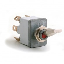 Off-on-on (Professional) Sealed Toggle Switch - 6 Terminals