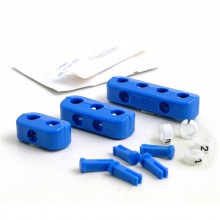 Clamp Set - 4 Cylinder Blue  with Ignition Lead Markers