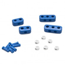 Clamp Set - 6 Cylinder Blue  with Ignition Lead Markers