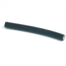 Suppressed Graphite/Hypalon HT Lead - Black. Sold per Metre