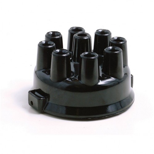 Delco Remy 8 Cyl Distributor Cap - Top Entry Push-in Type image #1