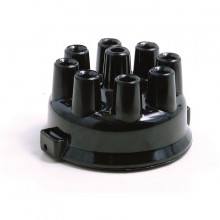 Delco Remy 8 Cyl Distributor Cap - Top Entry Push-in Type