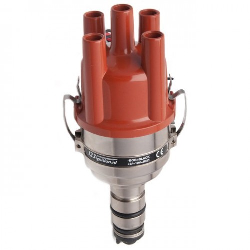123 Electronic Distributor - 4 Cylindar - Universal - Positive Earth image #1