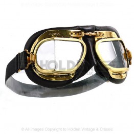 Mark 49 Goggles - Antique Black Leather