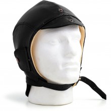 Spitfire Leather Flying Helmet, Xtra Large (Black)