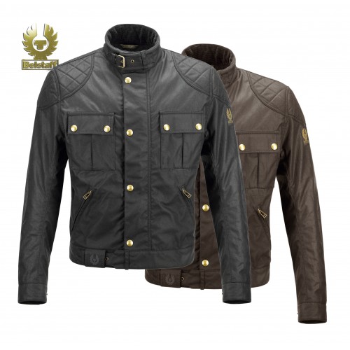 Belstaff Brooklands 'Mojave' Waxed Jacket, Large - Black - Men image #1