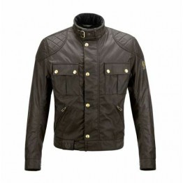 Belstaff Brooklands Mojave Wax Jacket - Black