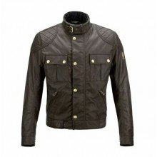 Belstaff Brooklands 'Mojave' Waxed Jacket - Brown - Men