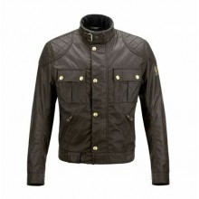 Belstaff Brooklands 'Mojave' Waxed Jacket, Xtra Large - Brown - Men