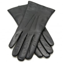 Dents Ladies Leather Gloves - Black