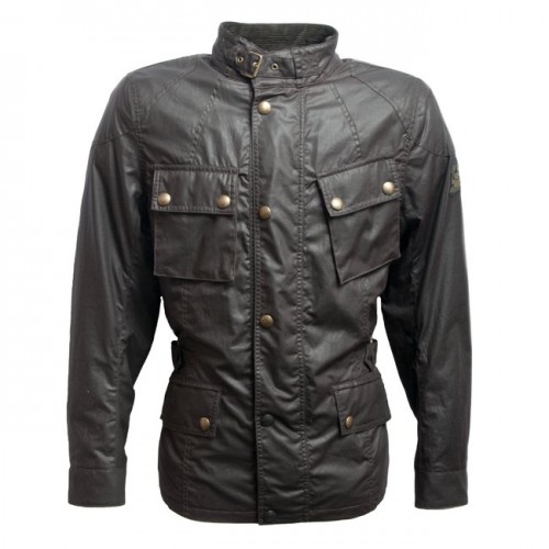 Belstaff Crosby Waxed Jacket - Mens - Brown