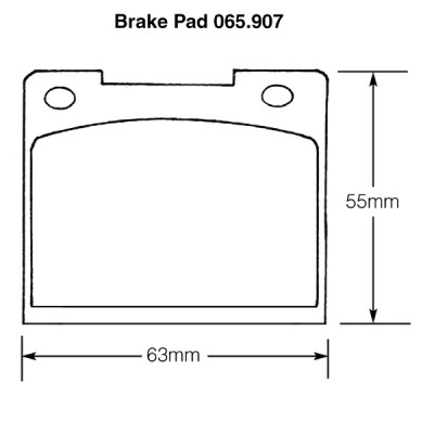                                             Triumph, Ford, Lotus, Talbot Sunbeam etc Brake Pads
                                           