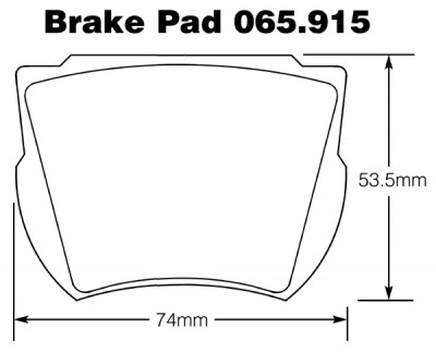                                             Morgan, TVR and Ford Brake Pads (Mintex)
                                           