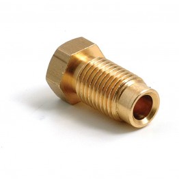 Brass 3/8 in UNF Pipe Nut (Male) for 3/16 in Pipe
