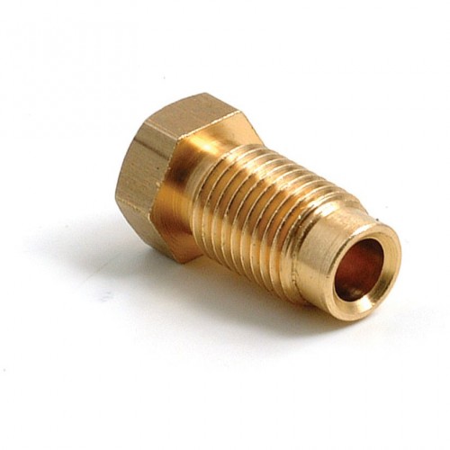 Brass 3/8 in UNF Pipe Nut (Male) for 3/16 in Pipe image #1