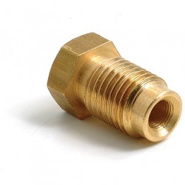 Brass 7/16 in UNF Pipe Nut (Male) for 3/16 in Pipe