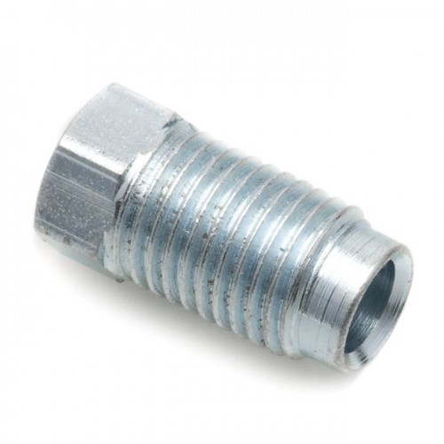 Steel 7/16 in UNF Pipe Nut (Male) for 1/4 in Pipe image #1