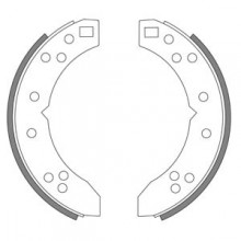 Triumph Spitfire Mk IV and 1500 Rear Brake Shoes