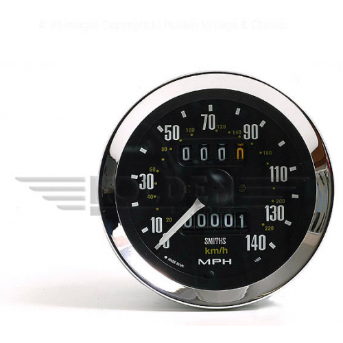 Smiths Classic 80mm Speedometer 0-140mph - Mechanical