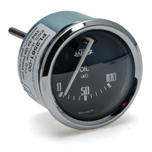 Smiths classic Triumph TR2-3a Oil Pressure Gauge PSI - 52mm