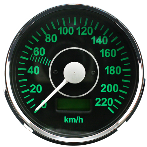 Porsche 356 Speedometer - KMH