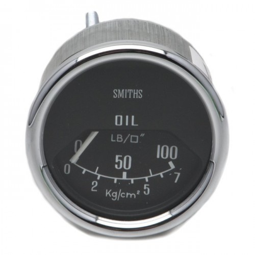 Smiths Classic Mini Oil Pressure Gauge - Mechanical image #1