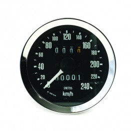 Smiths Classic 80mm Speedometer 0-240kph - Mechanical