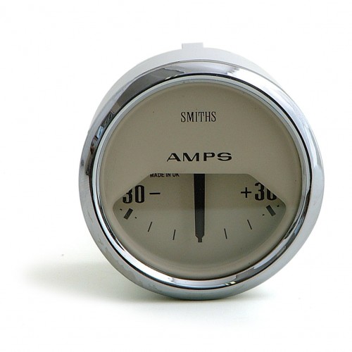 Smiths Classic Ammeter - -30 to +30 amps - Magnolia image #1