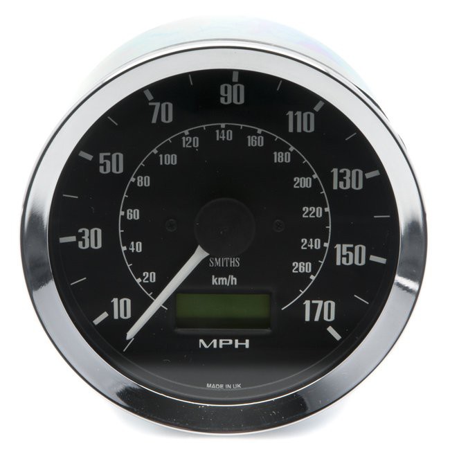 Smiths Classic 100mm Speedometer 0-170mph Mechanical