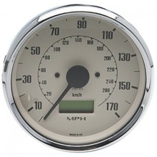 Smiths Classic 100mm Speedometer - 0-170mph - Electronic - Magnolia