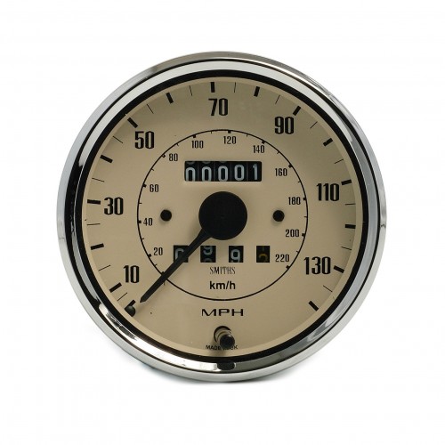 Smiths Classic 100mm Speedometer 0-140mph - Mechanical