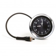 60mm Clock - Black Dial
