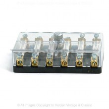 Fuse Box for 6 Continental Fuses